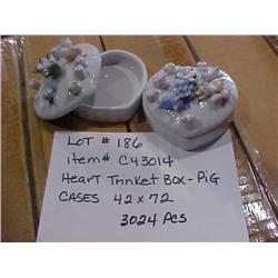 HEART TRINKET BOX-PIG