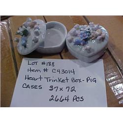 HEART TRINKET BOX-PIG