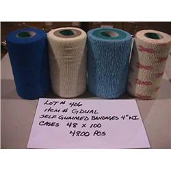 SELF GUMMED BANDAGES 4" WI