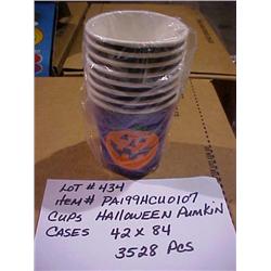CUPS HALLOWEEN PUMPKIN