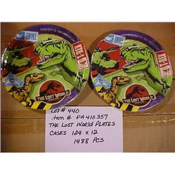 THE LOST WORLD PLATES