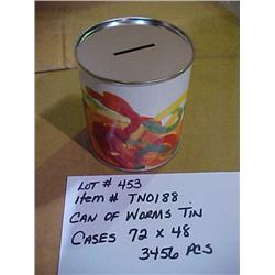 CAN OF WORMS TIN