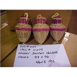 WICKER SACHET HOLDER