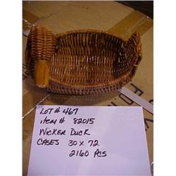 WICKER DUCK