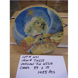 VATICAN TIN W/ LID