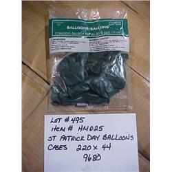 ST PATRICK DAY BALLOONS