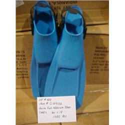 SWIM FINS MED. BLUE