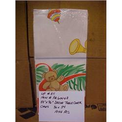 54"X96" DÉCOR. TABLECOVER