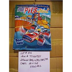 SPANISH BAG W TOY CARS/TR