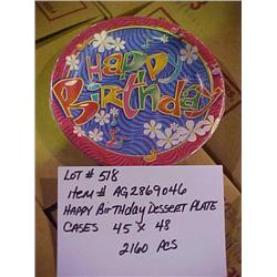 HAPPY BIRTHDAY DESERT PLA