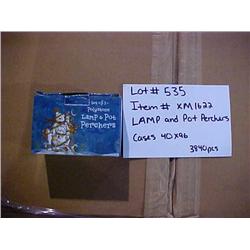 W LAMP & POT PERCHERS
