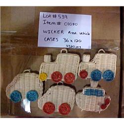 WICKER ASST BOAT/PLANES/T