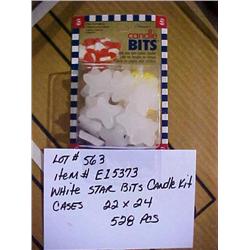 WHITE STAR BITS CANDLE KI