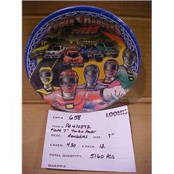 PLATE 7" TURBO POWER RANG