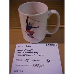 WHITE COFFEE MUG W/ UNISYS