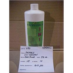 3 IN 1 SHAMPOO/COND. RINS