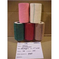 SELF GUMMED BANDAGES 4" WI