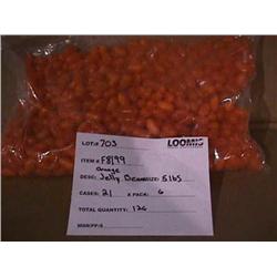 ORANGE JELLY BEANS 5 LBS.