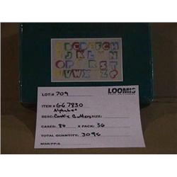 ALPHABET COOKIE CUTTERS