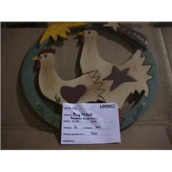 Q ROOSTER AMERICANA WALL