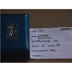 RECT PLASTIC BLUE SOAP BO