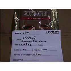 GROUND COFFEE COLUMBIAN