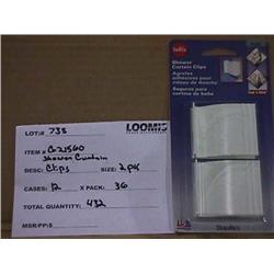 SHOWER CURTAIN CLIPS 2 PK