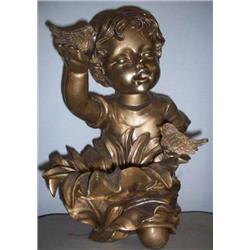 Gold cherub
