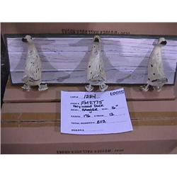 16" WOOD/POLY DUCK WALL HOOKS