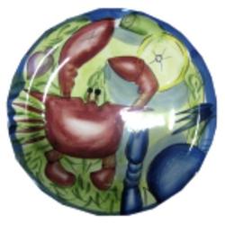 4 PC PLATE SET "SEA CREATURES"