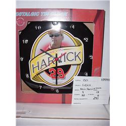 NASCAR NOSTALGIC TIN CLOCK/#29