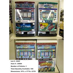 ASSORTED GAMING MACHINES