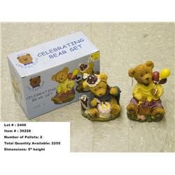 BEARS CELEBRATE SET OF 2