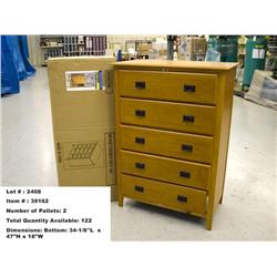 5 DRAWER CHEST MISSION OA