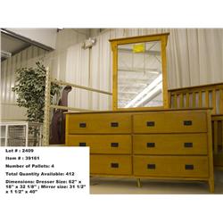 DRESSER W/MIRROR MISSION