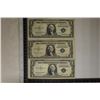 Image 1 : 3-$1 SILVER CERTIFICATES: 1935-E, F & G