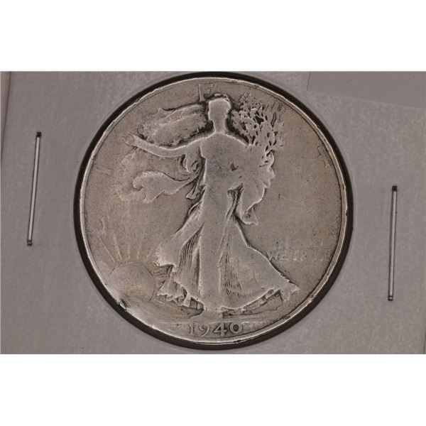 1940-S SILVER WALKING LIBERTY HALF DOLLAR