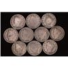 Image 1 : 10 LIBERTY "V" NICKELS: 1906-1912