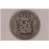 Image 1 : 1867 BELGIUM SILVER 1 FRANC .1342 OZ. ASW