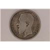 Image 2 : 1867 BELGIUM SILVER 1 FRANC .1342 OZ. ASW