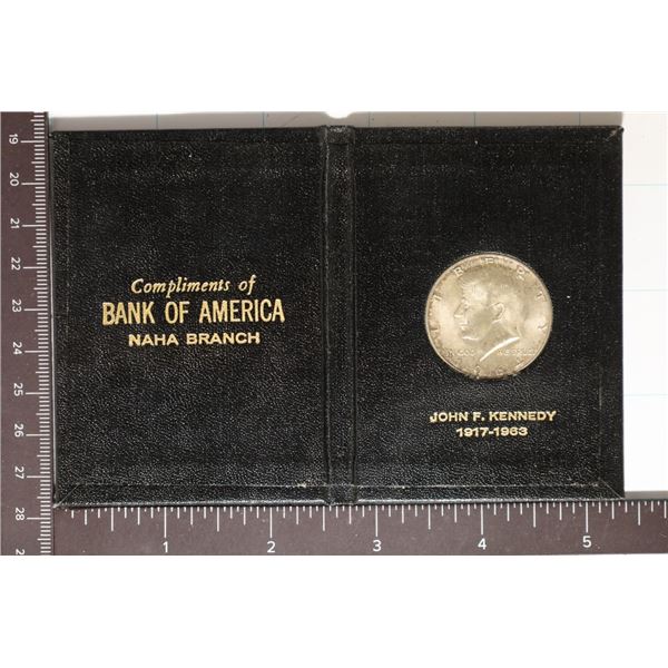 1964-90% SILVER KENNEDY HALF DOLLAR COMPLIMENTS