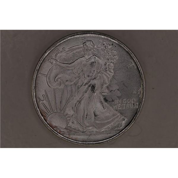 1/10 TROY OZ. .999 FINE SILVER UNC ROUND