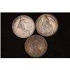 Image 2 : 1918 & 1919 FRANCE SILVER 1 FRANC & 1921 SWISS 1