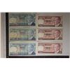 Image 1 : 6-1970 TURKEY BILLS: 3-100 & 3-500 LIRASI