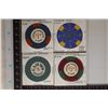 Image 2 : 4 FOREIGN CASINO CHIPS: PANAMA CITY $1 & $5 FROM