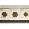 Image 1 : 3-PRUSSIA COINS: 1864-A AU 1 PFENNIG, 1869-B TWO