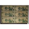 Image 1 : 6-VENEZUELA 20 BOLIVARE BILLS: 2-1984, 1-1992,
