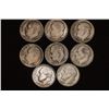 Image 1 : 8-90% SILVER ROOSEVELT DIMES: 1946-1964