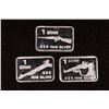 Image 1 : 3-1 GRAM .999 FINE SILVER PF RIFLE INGOTS