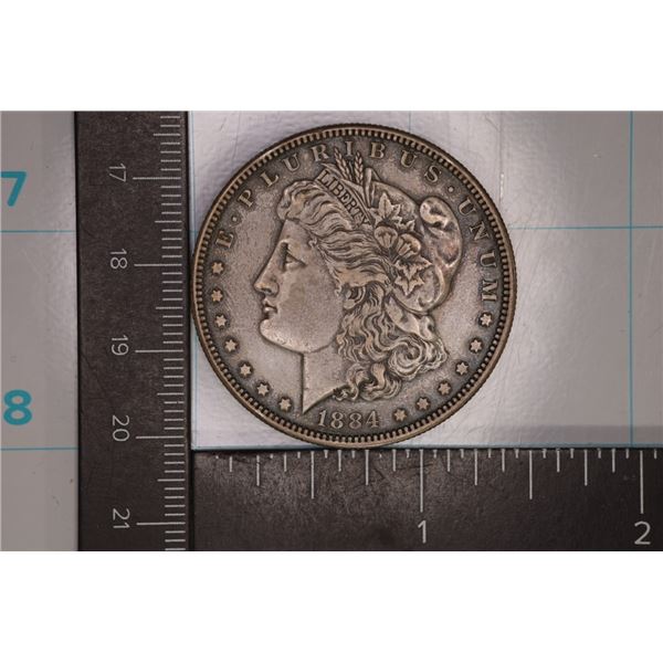 1884 MORGAN SILVER DOLLAR